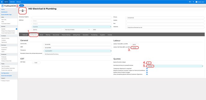 Company-configure