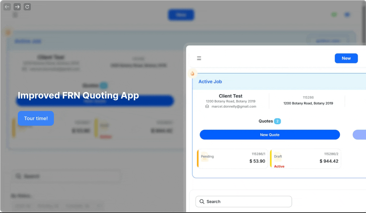FRN Quoting App