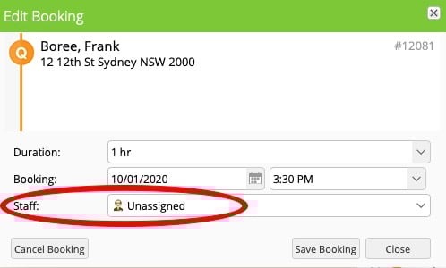 Unassigned Jobs