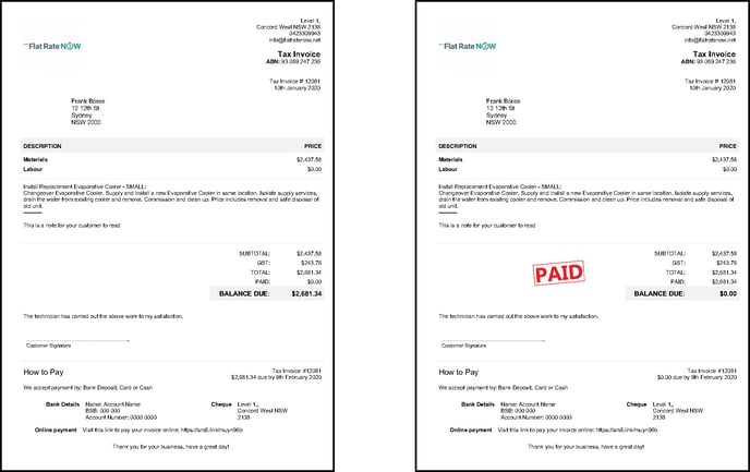 invoice